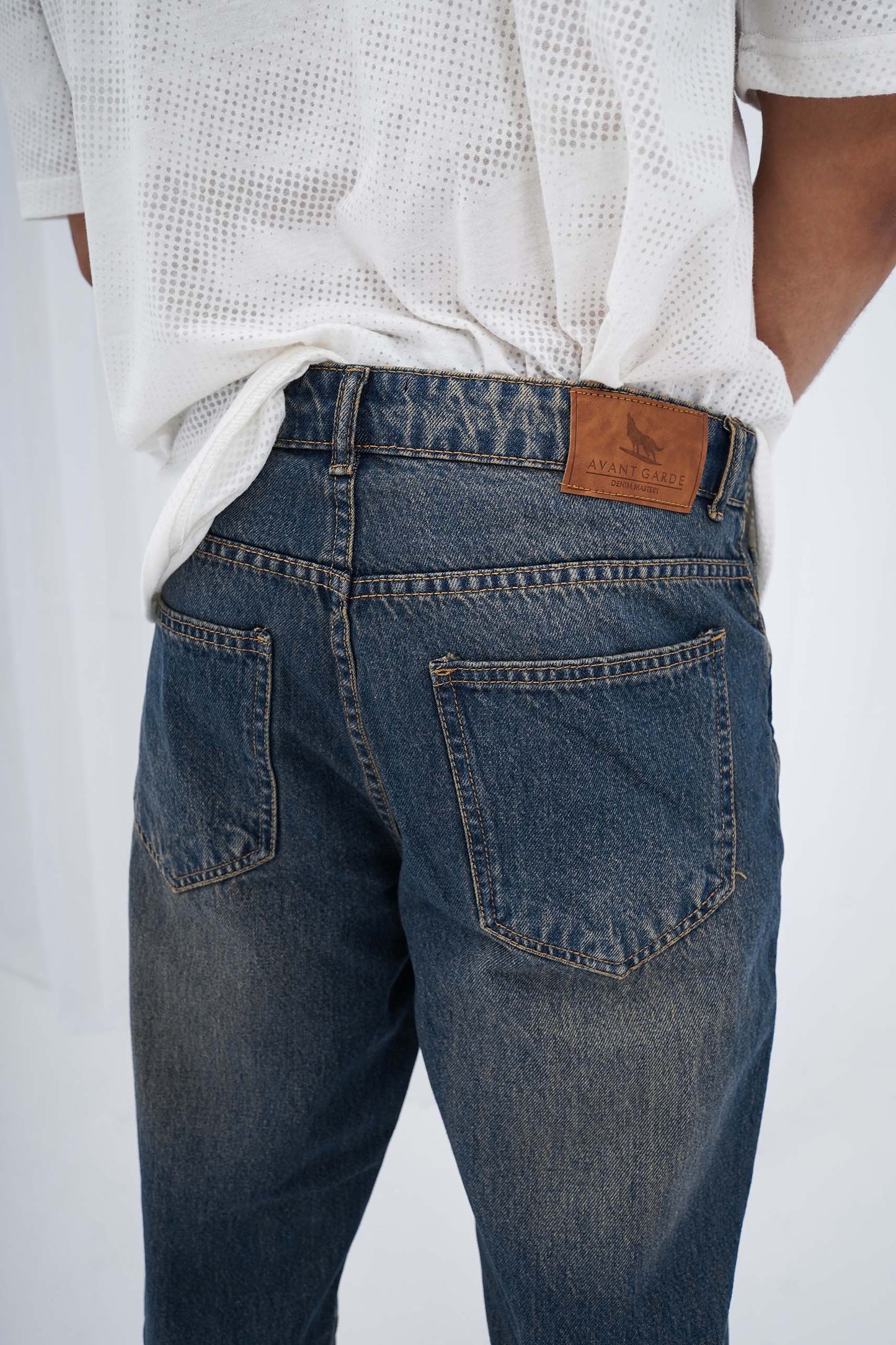 Vintage Denim Jeans - Straight Fit