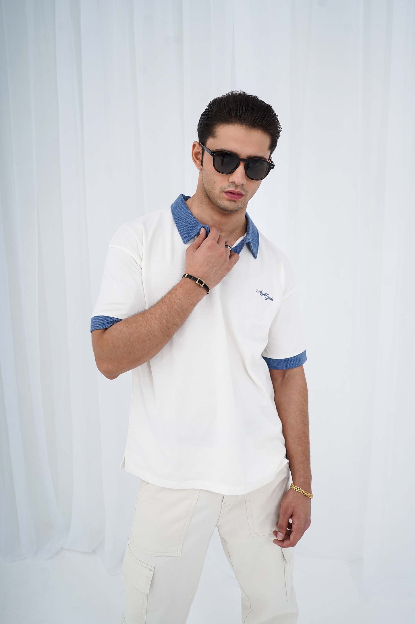 WB Oversized Polo Shirt