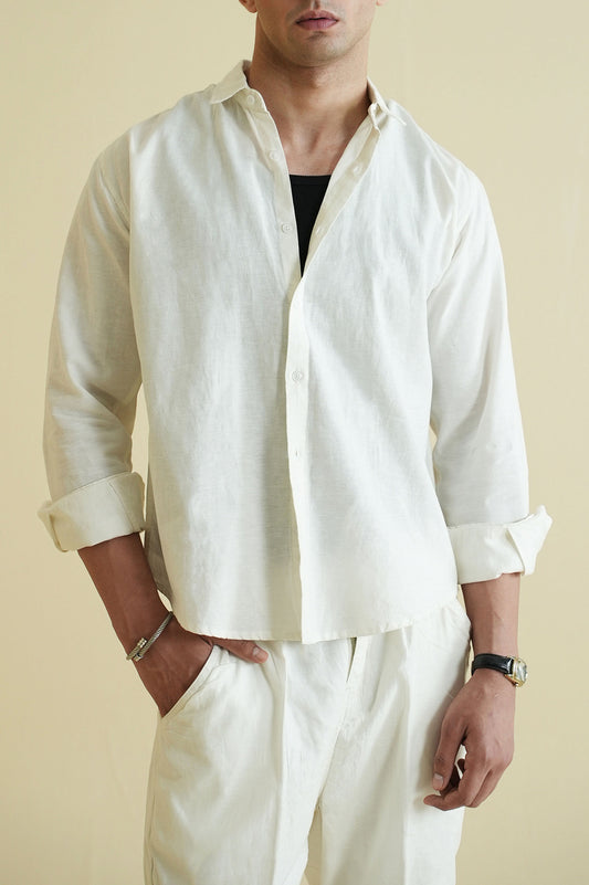 Linen Button Down Shirt (MCS-28)
