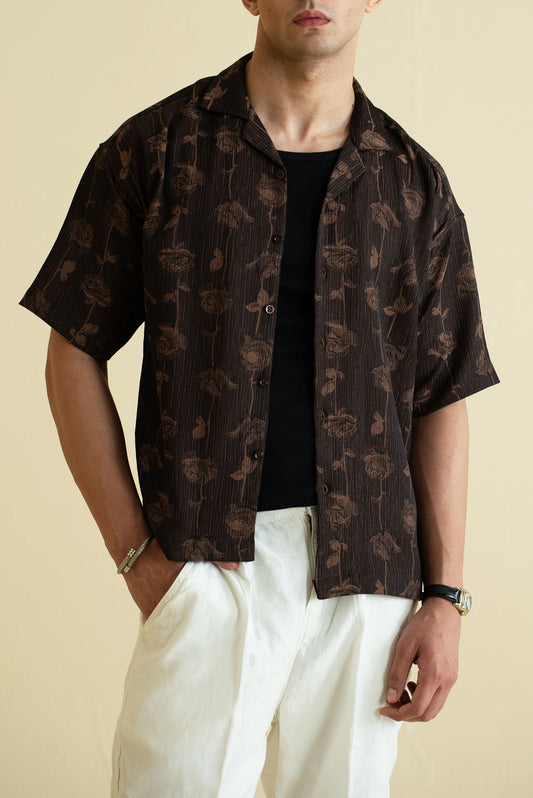 Textured Cuban Shirt (MCS-20)
