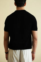 Crochet Knitted Button Down Shirt (KBD-06)