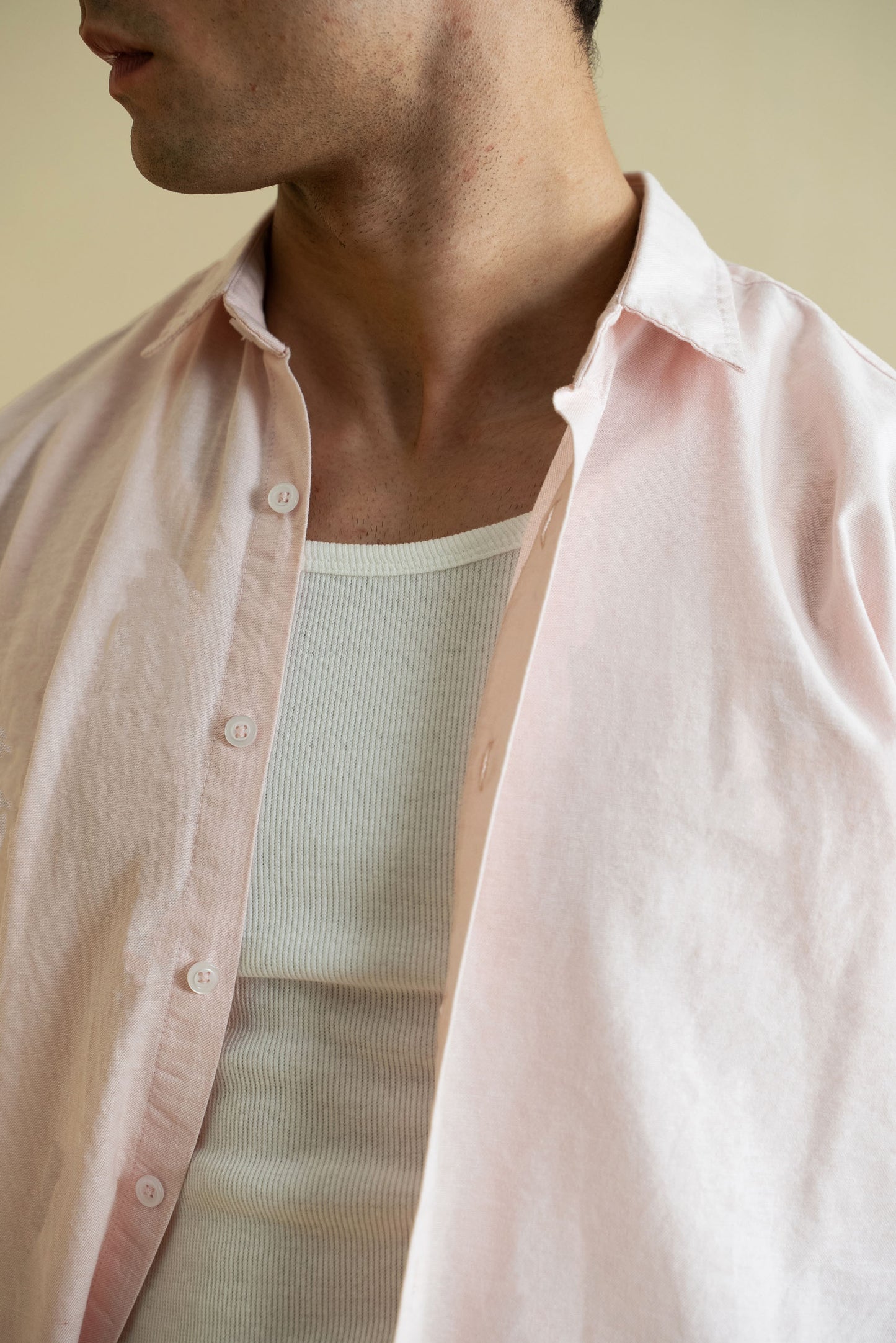 Chambray Button Down Shirt (MCS-25)