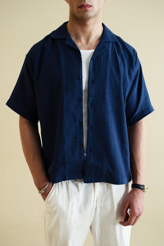 Textured Cuban Shirt (MCS-17)