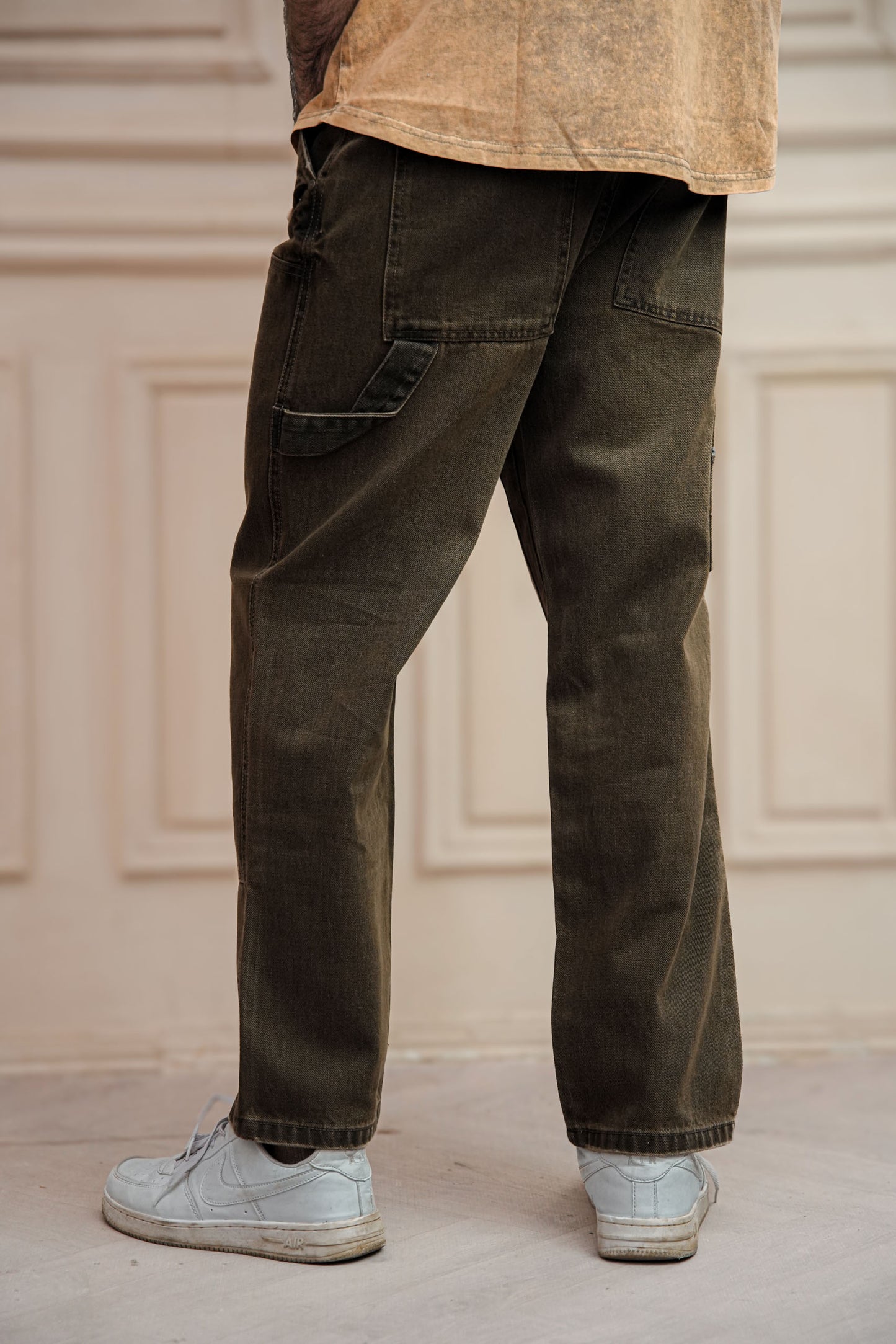 Vintage Brown Carpenter Jeans – Straight Fit