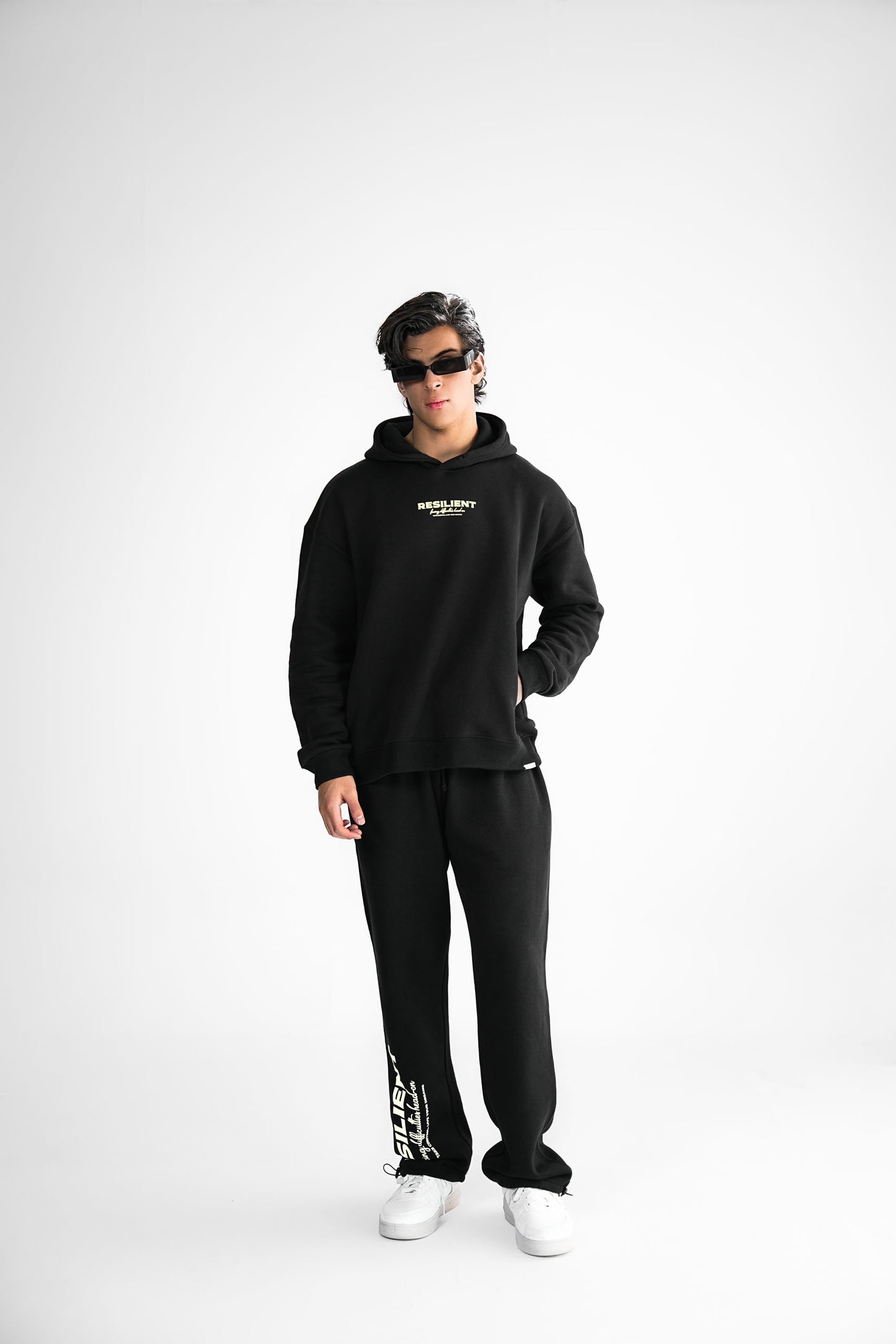 Resilient Black Hoodie