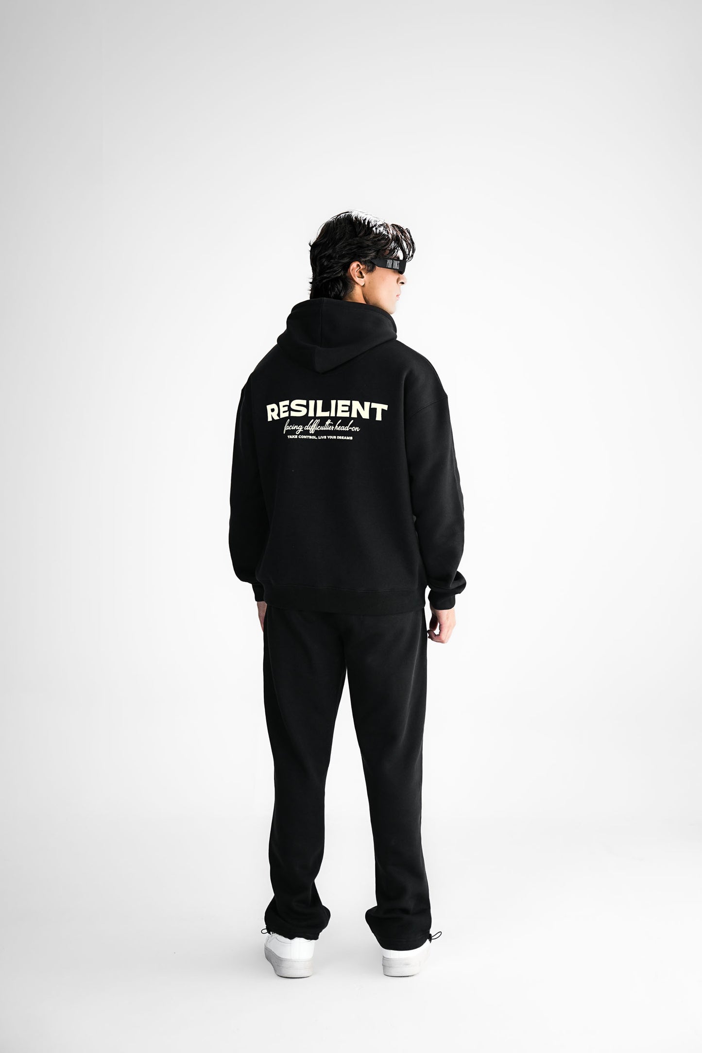 Resilient Black Hoodie