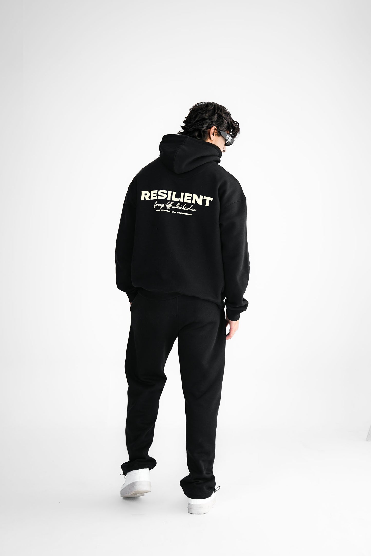 Resilient Black Hoodie