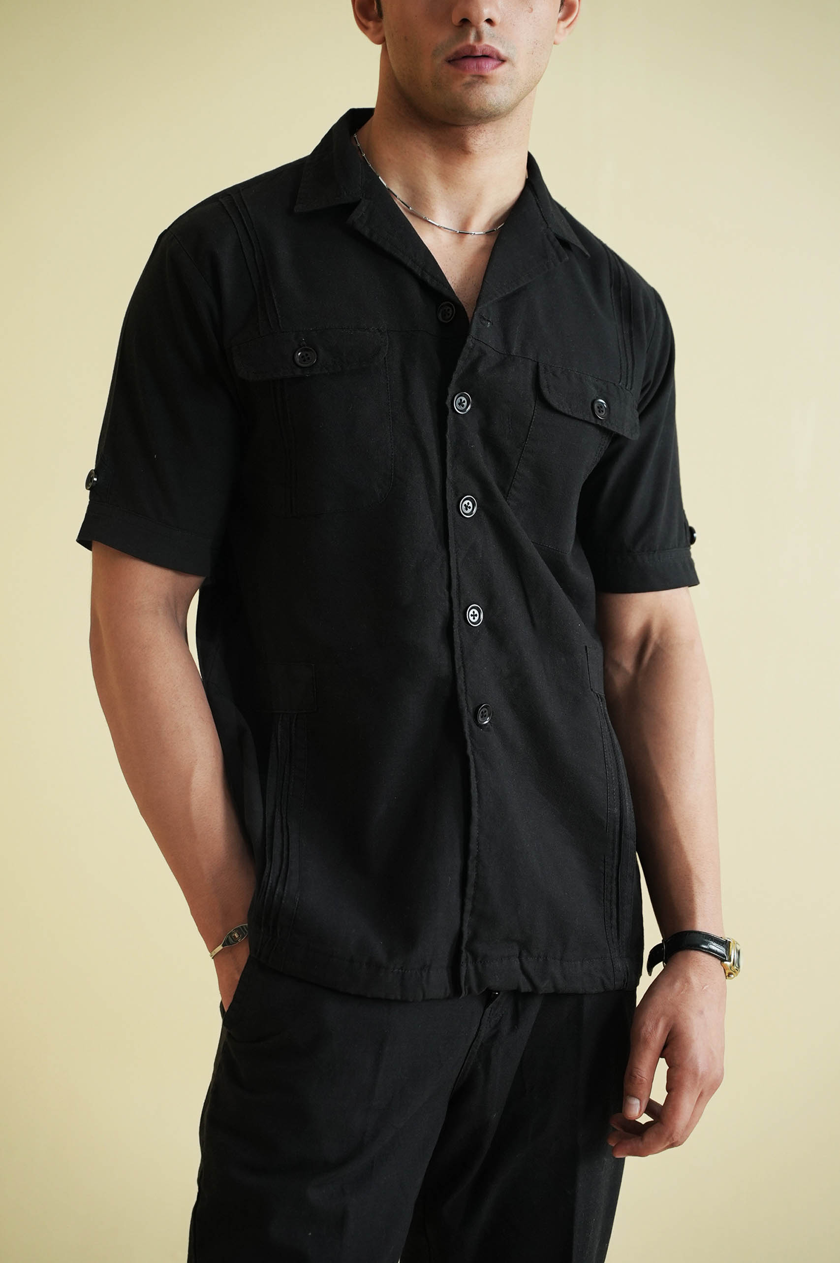 Linen Safari Suit