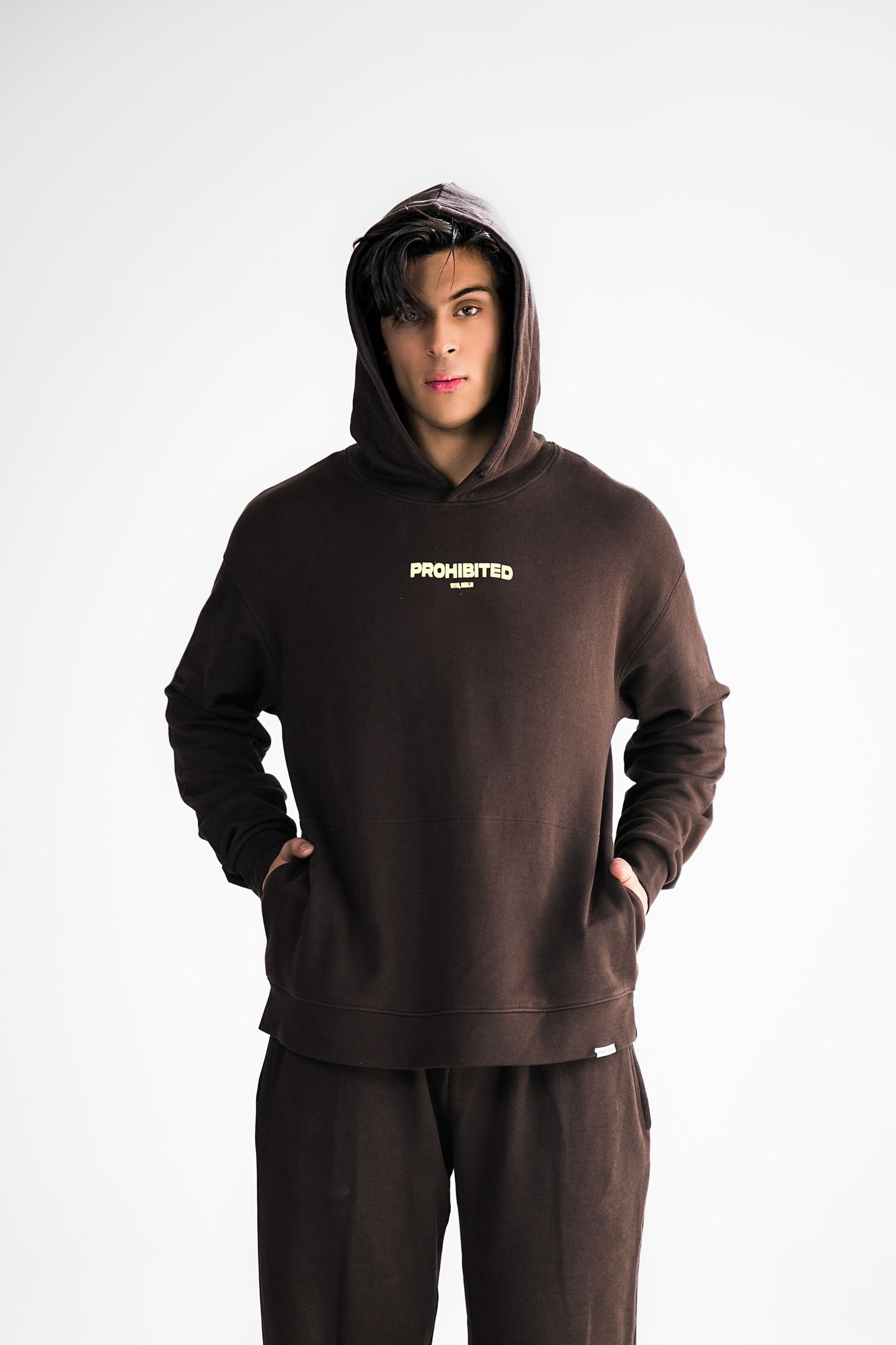 Prohibited Brown Hoodie