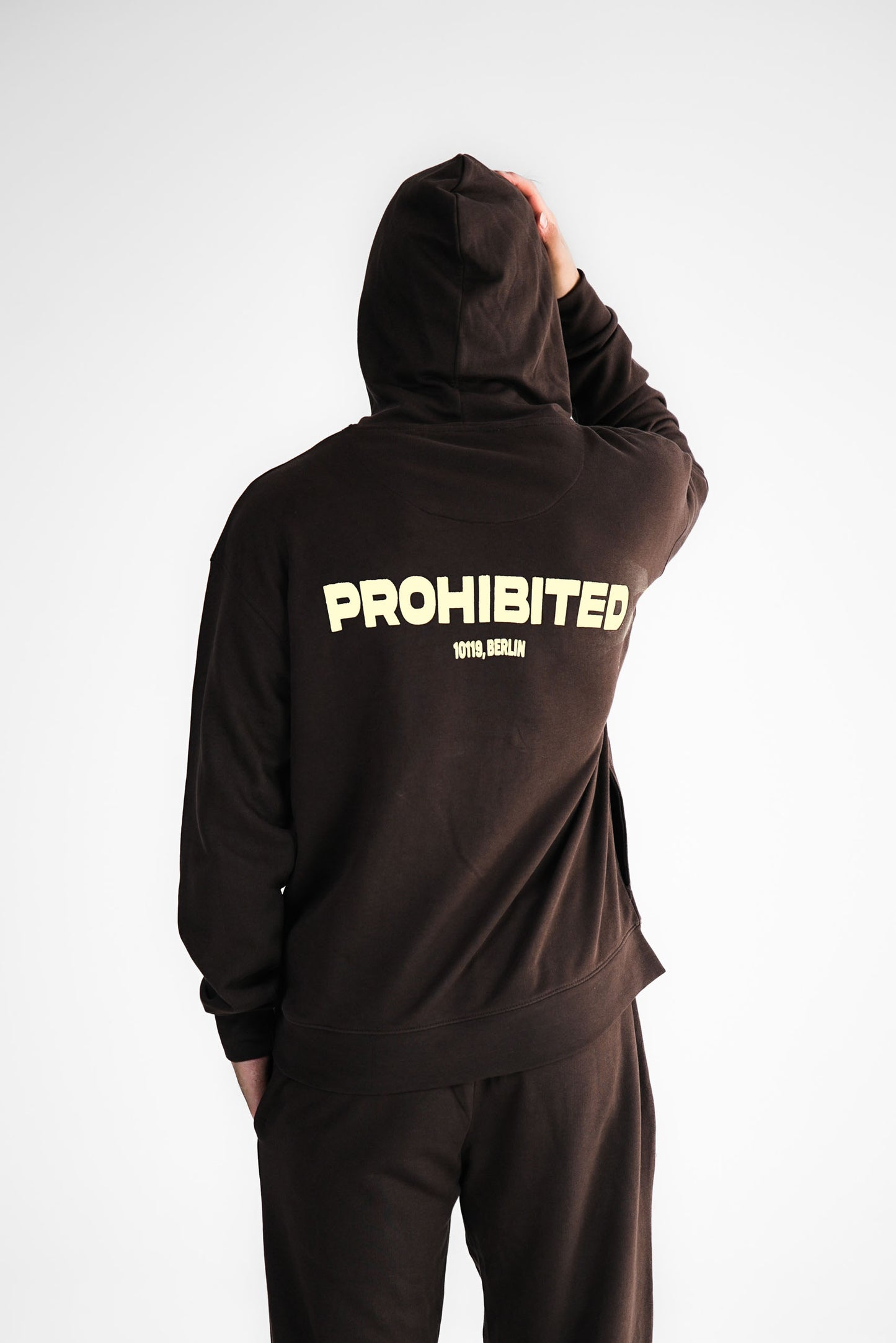 Prohibited Brown Hoodie