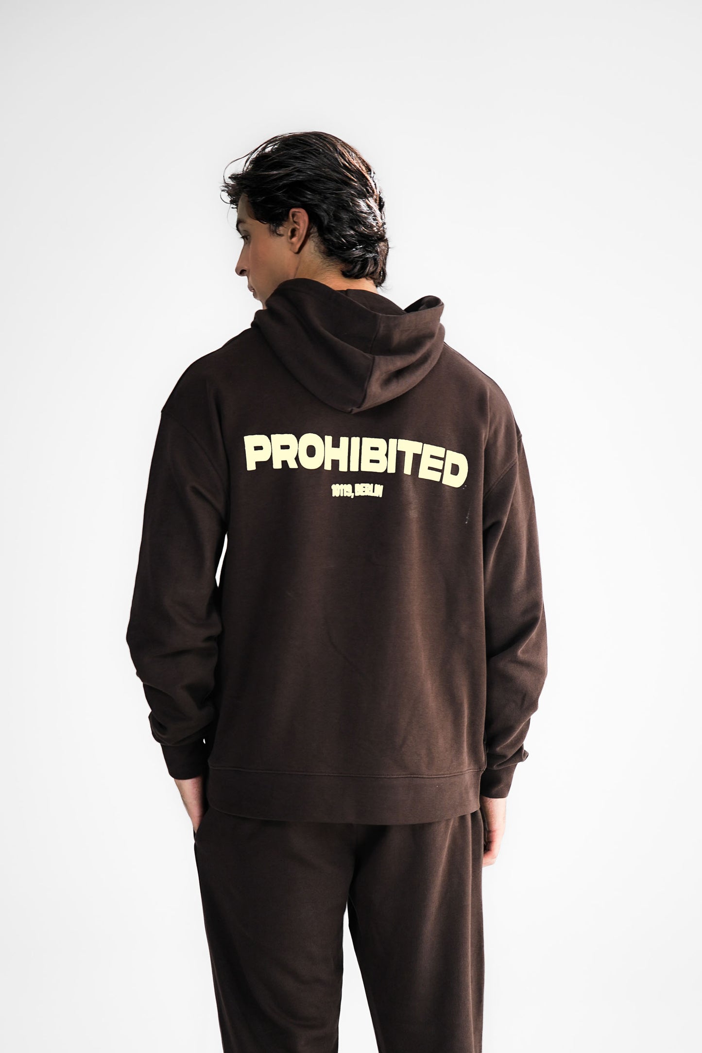 Prohibited Brown Hoodie