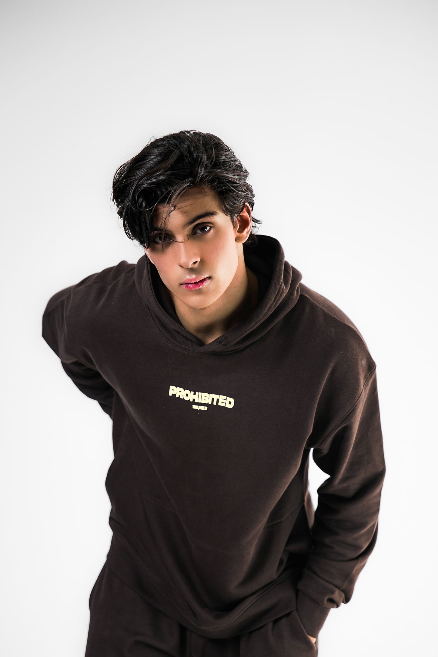 Prohibited Brown Hoodie