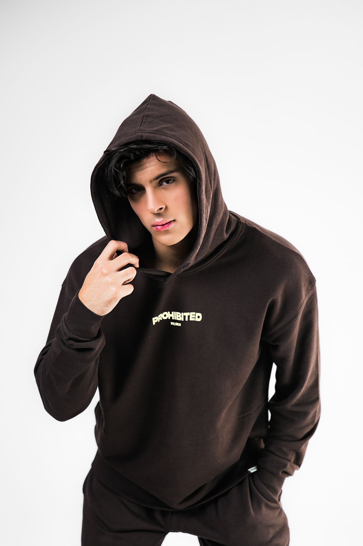 Prohibited Brown Hoodie