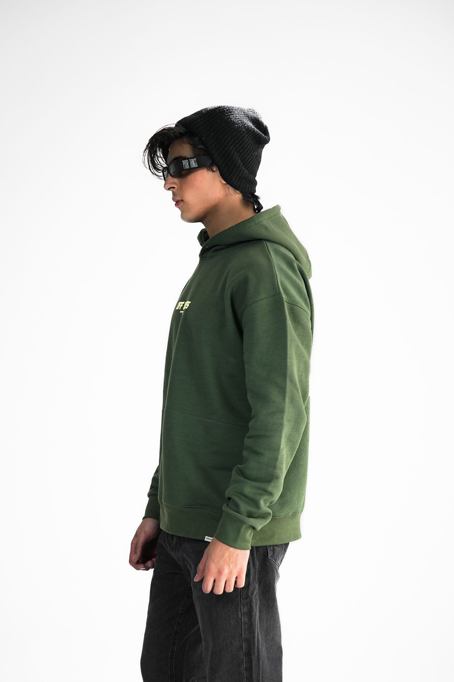 Off Limits Green Hoodie