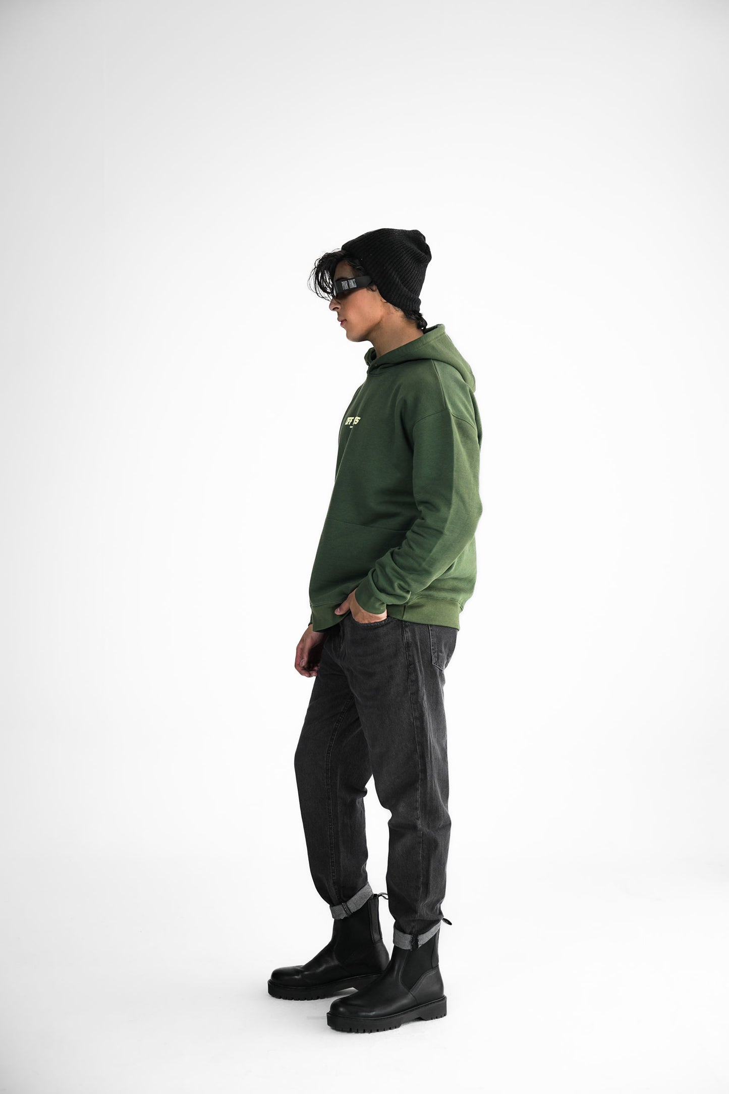 Off Limits Green Hoodie