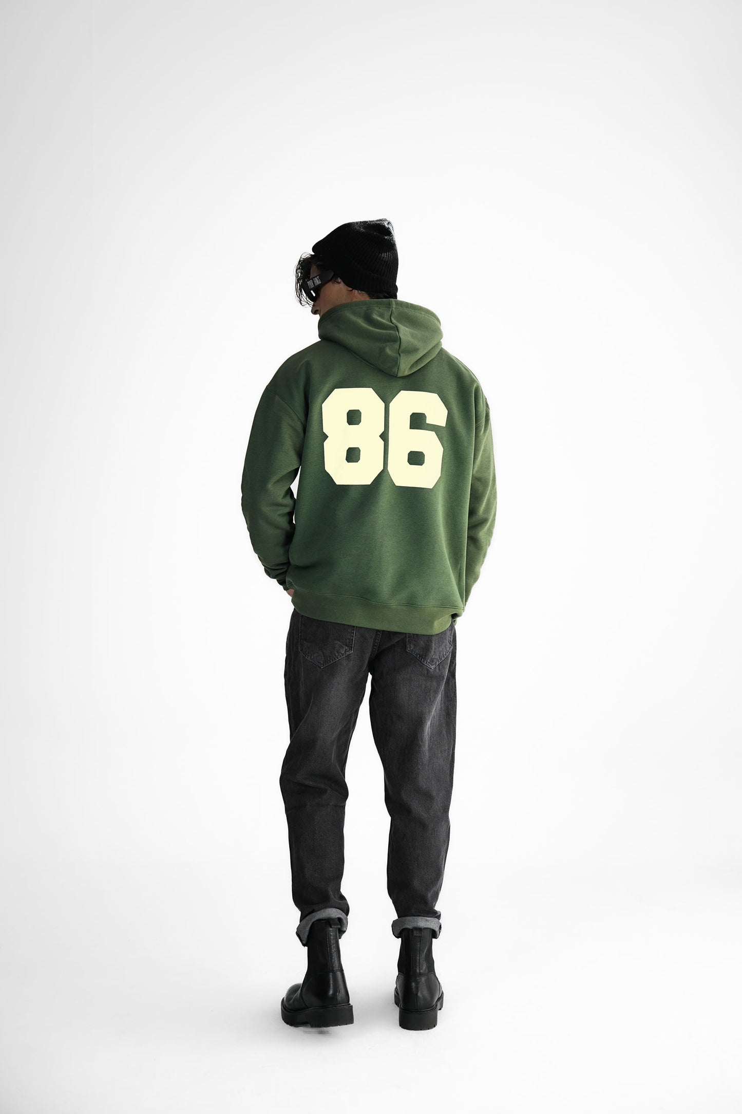 Off Limits Green Hoodie