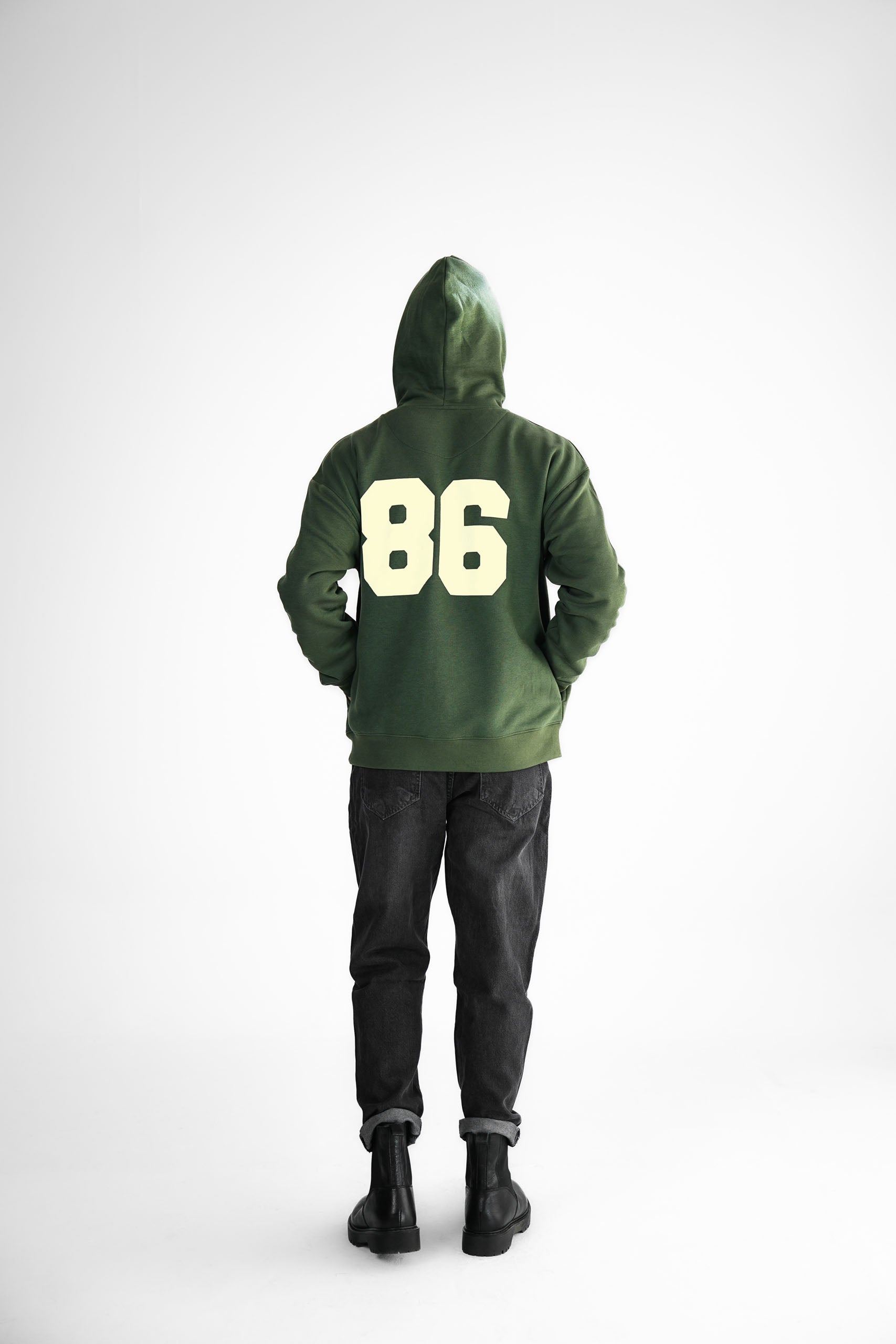 Off Limits Green Hoodie