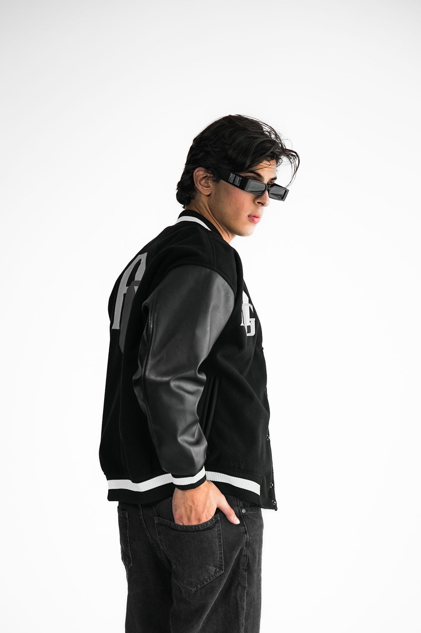 Varsity Jacket - Black