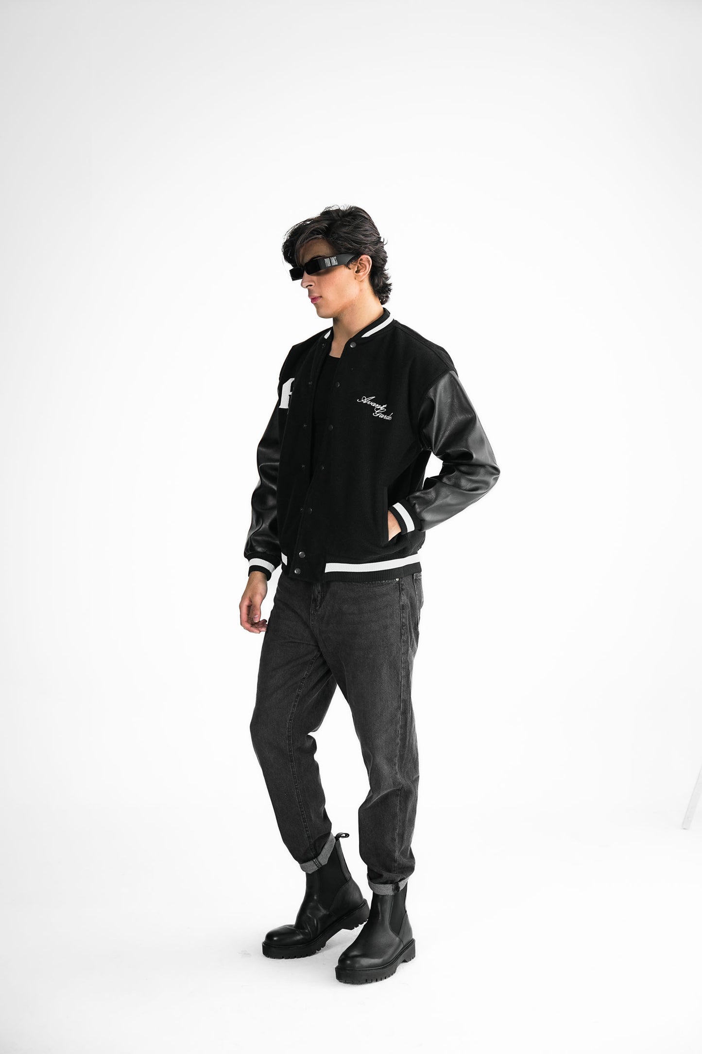 Varsity Jacket - Black