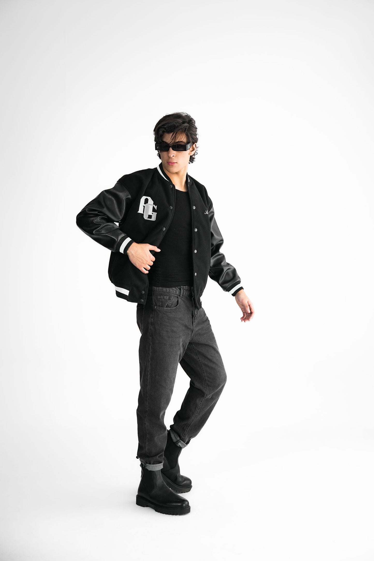 Varsity Jacket - Black