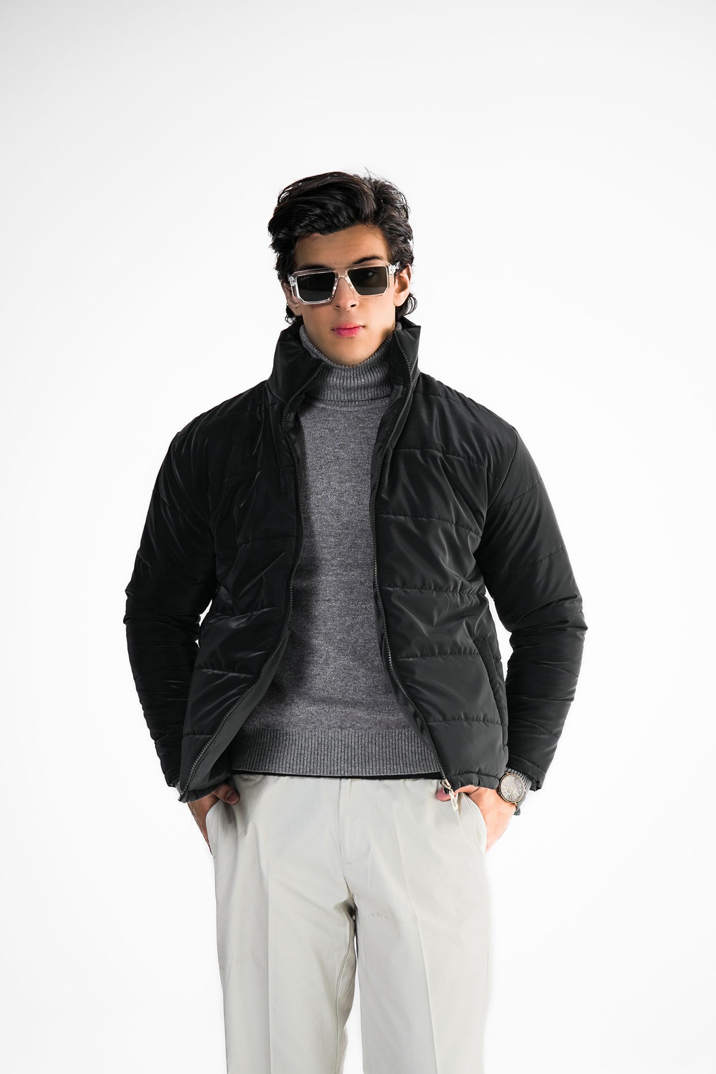 Black Puffer Jacket