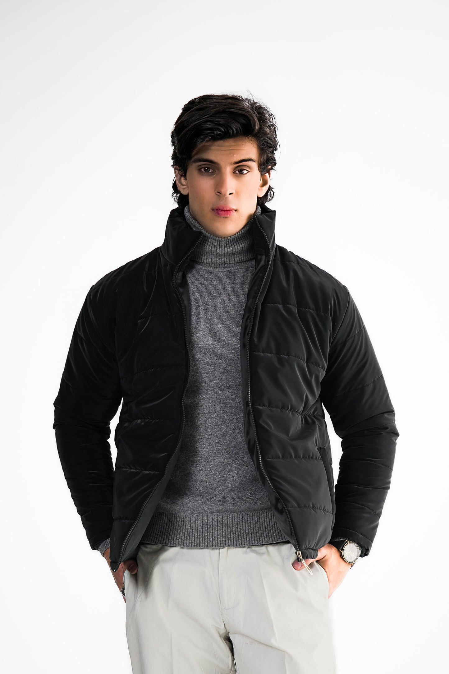 Black Puffer Jacket