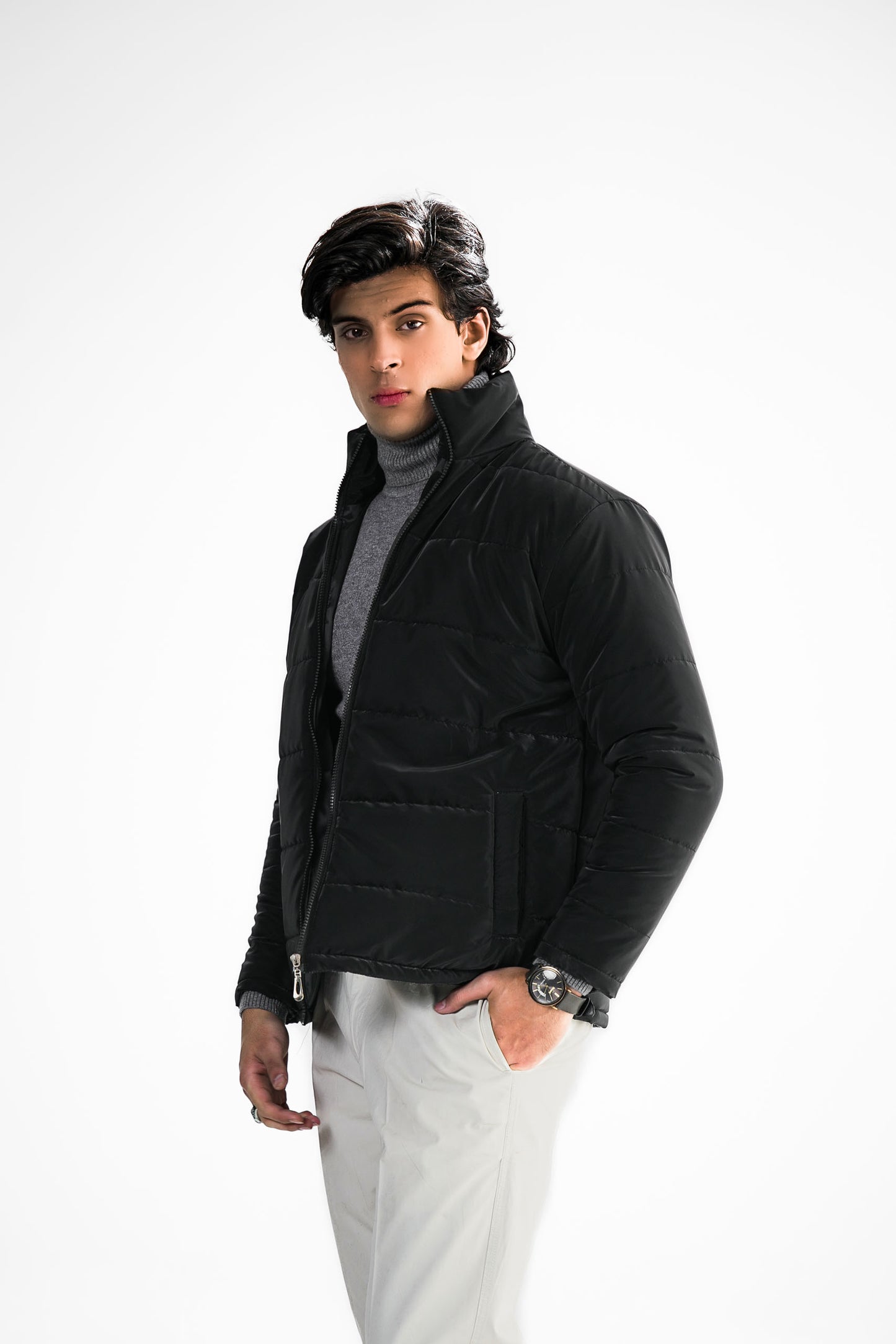 Black Puffer Jacket