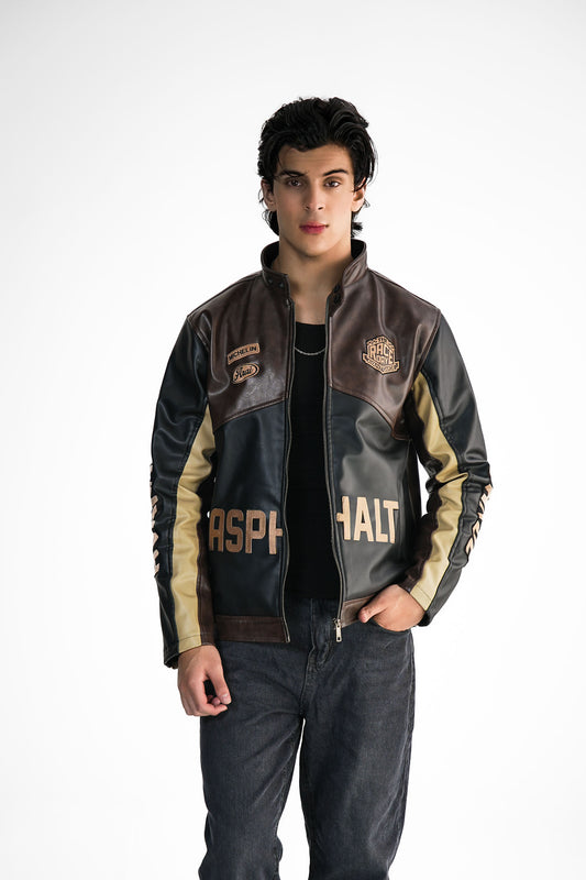 Leather Racing Jacket