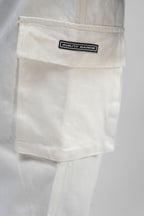 White Denim Cargo - Straight Fit