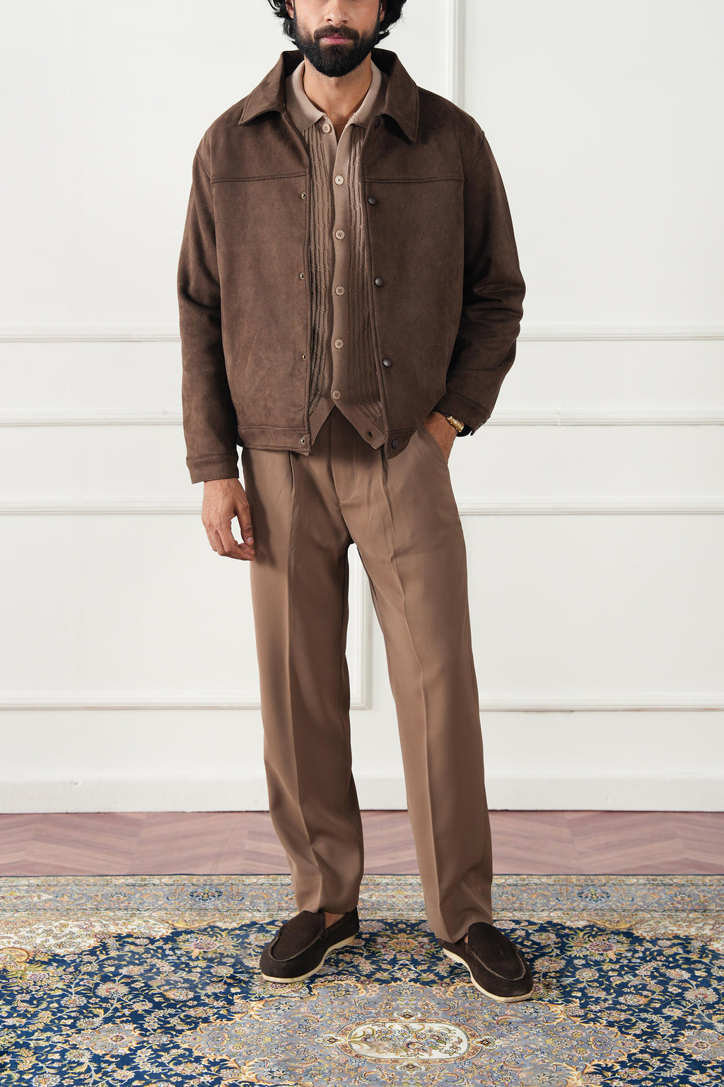Classic Suede Jacket (MLJ-03)