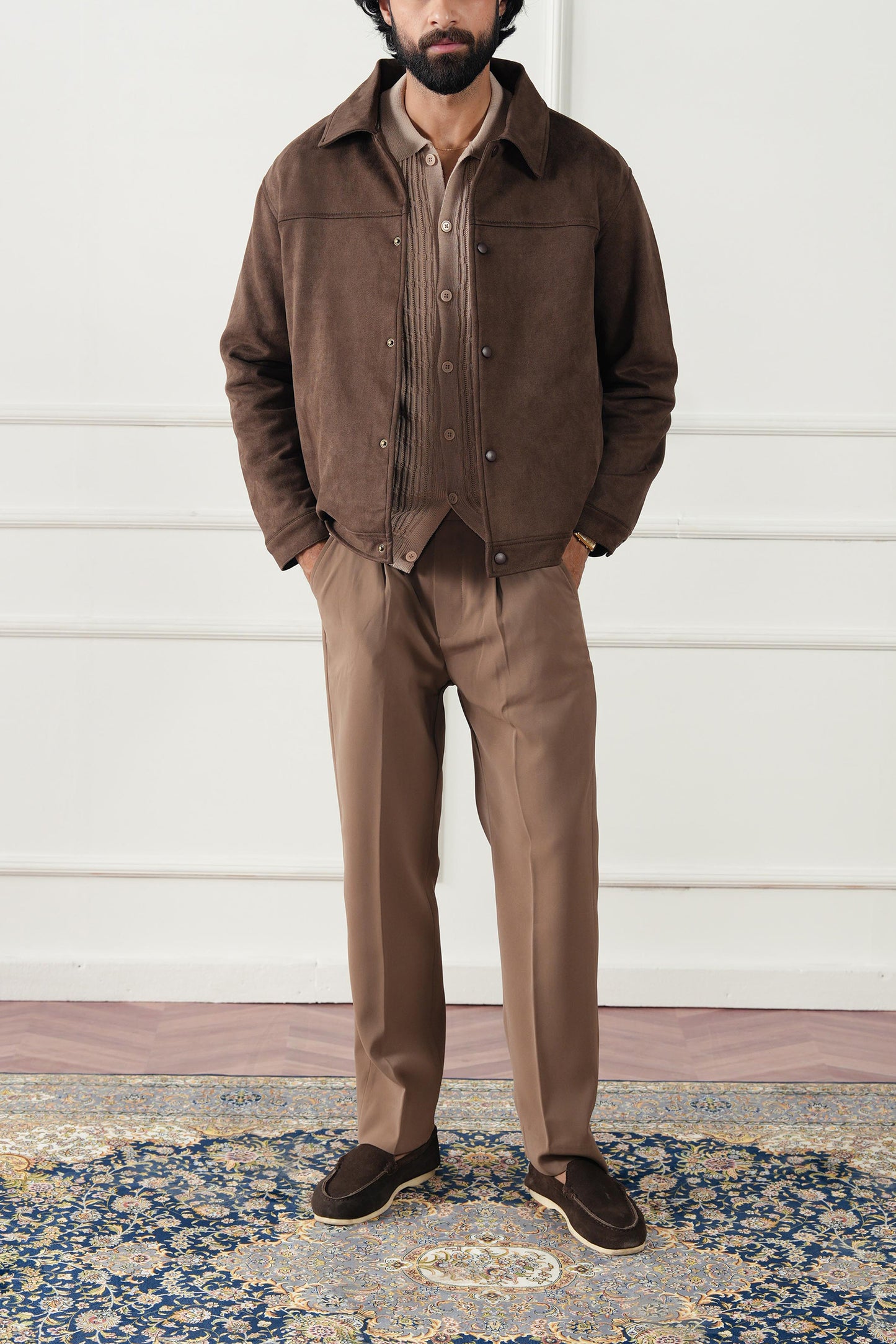 Classic Suede Jacket (MLJ-03)