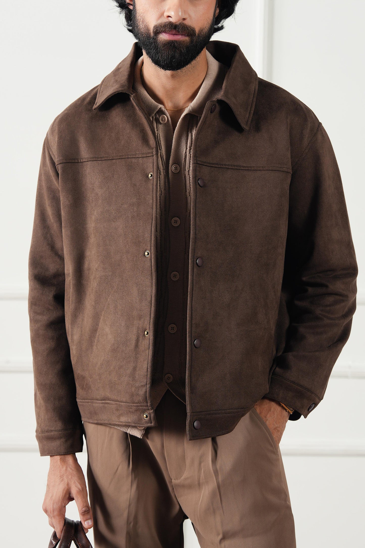 Classic Suede Jacket (MLJ-03)