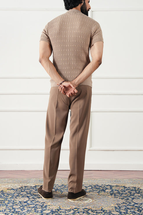 Camel brown Pants for Men