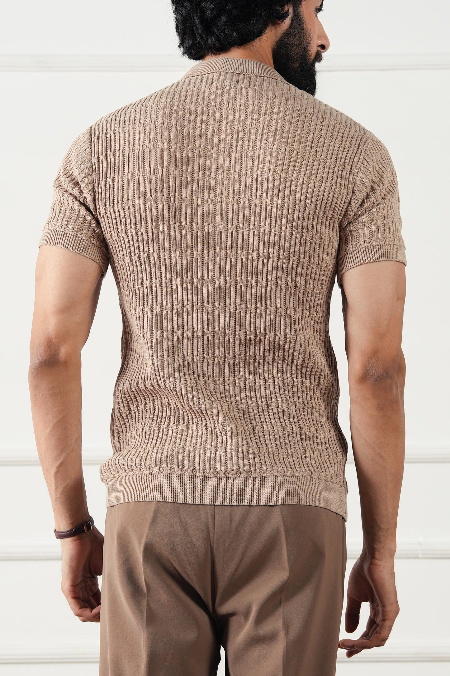 Cable Knit Shirt (MKB-02)