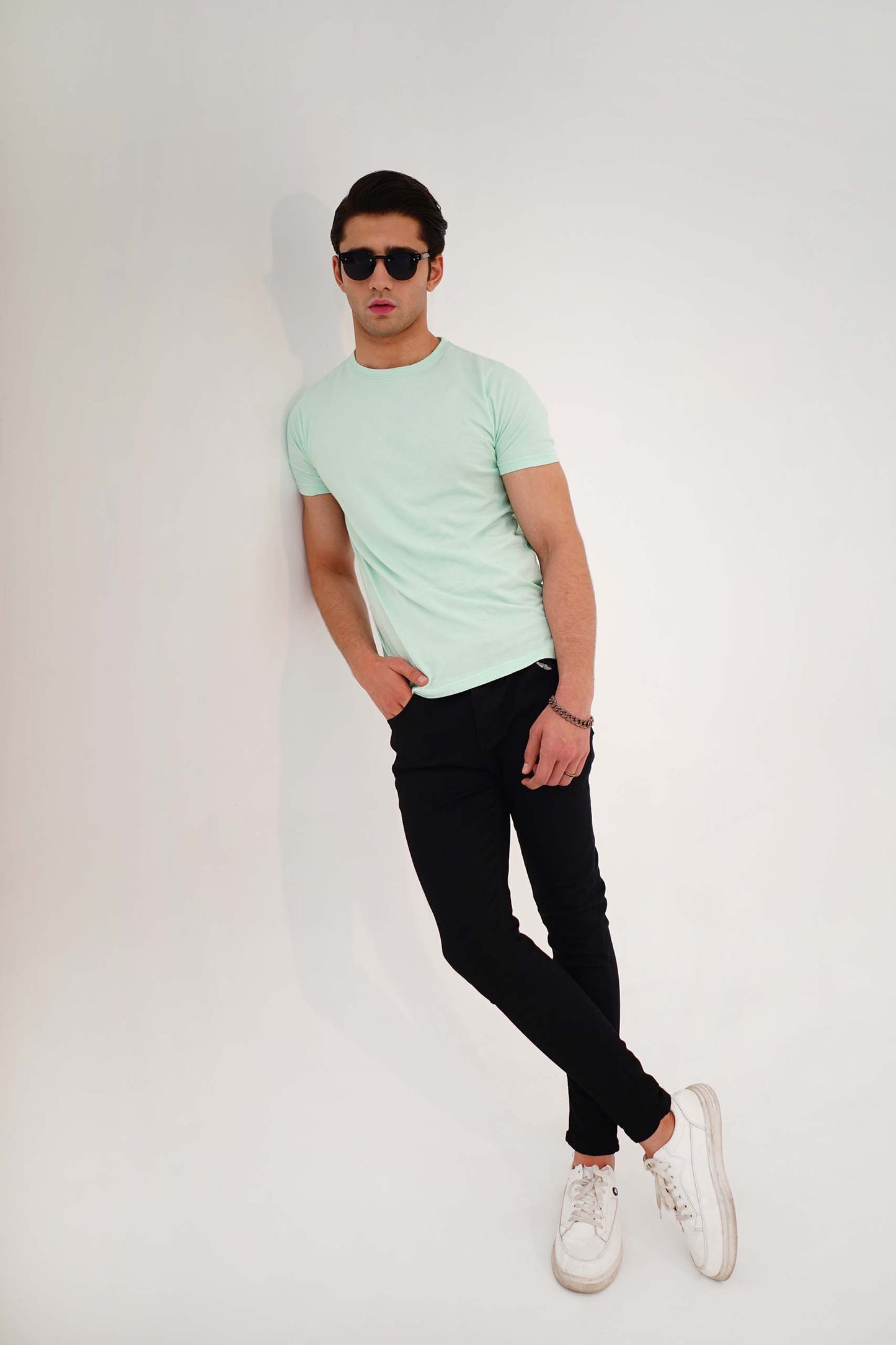 Pistachio Basic Tee