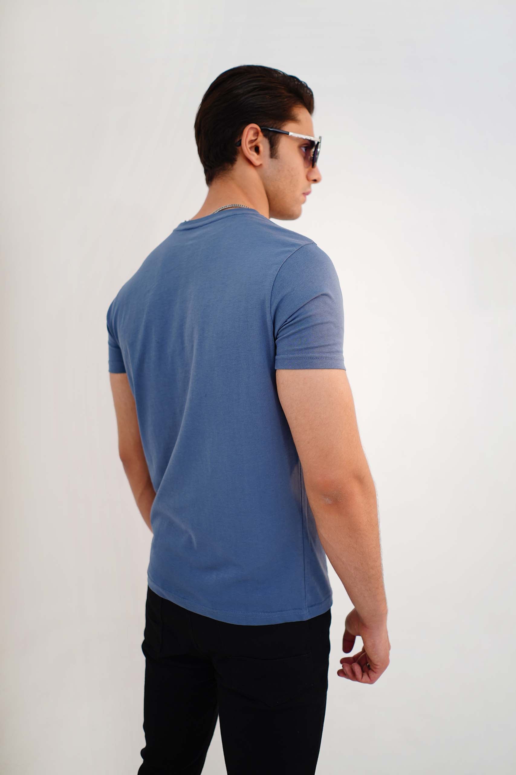 Dusk Blue Basic Tee