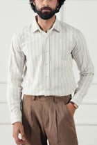 Striped Regular Fit Shirt (MCS-03)
