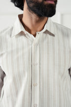 Striped Regular Fit Shirt (MCS-03)