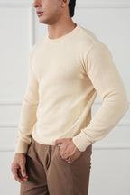 Crew Neck Knit Sweater (MKS-01)