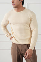 Crew Neck Knit Sweater (MKS-01)