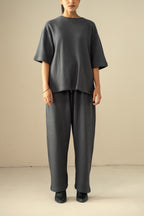 Ottoman Knit Textured Trouser (WRT-03)