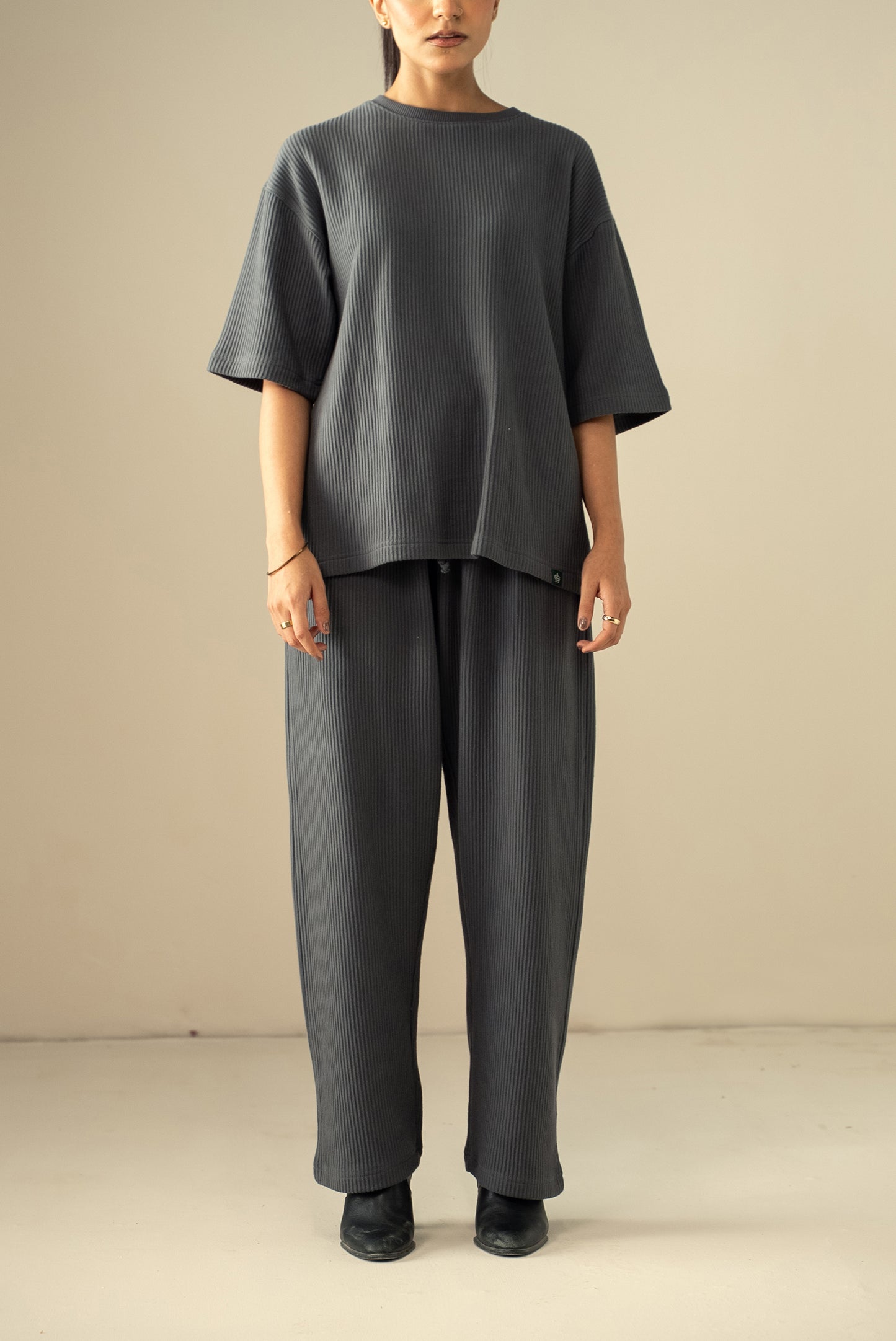Ottoman Knit Textured Trouser (WRT-03)