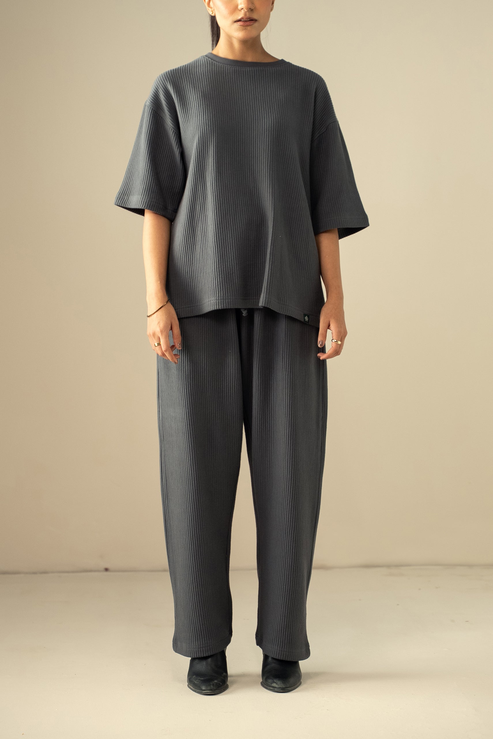Ottoman Knit Textured Trouser (WRT-03)