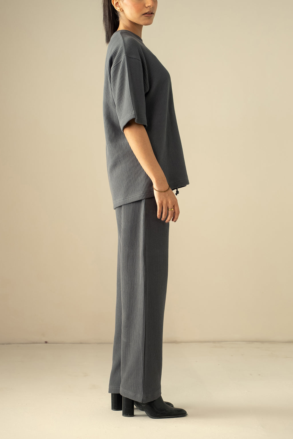 Ottoman Knit Textured T-Shirt (WTS-03)