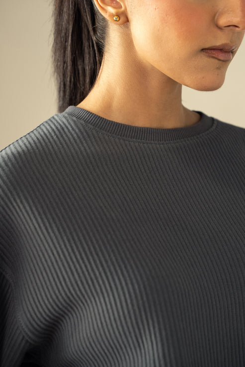 Steal grey T Shirt for Women