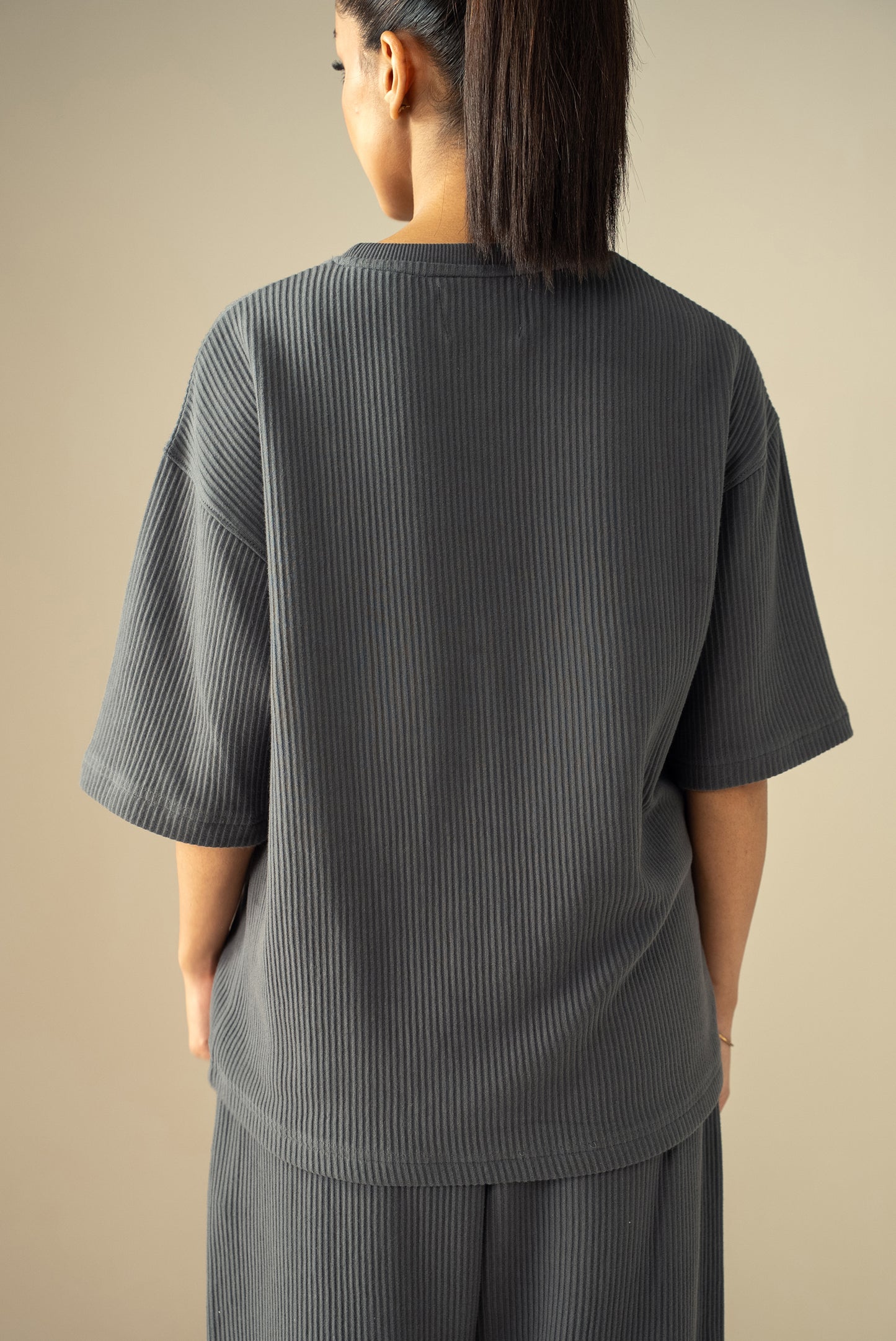 Ottoman Knit Textured T-Shirt (WTS-03)