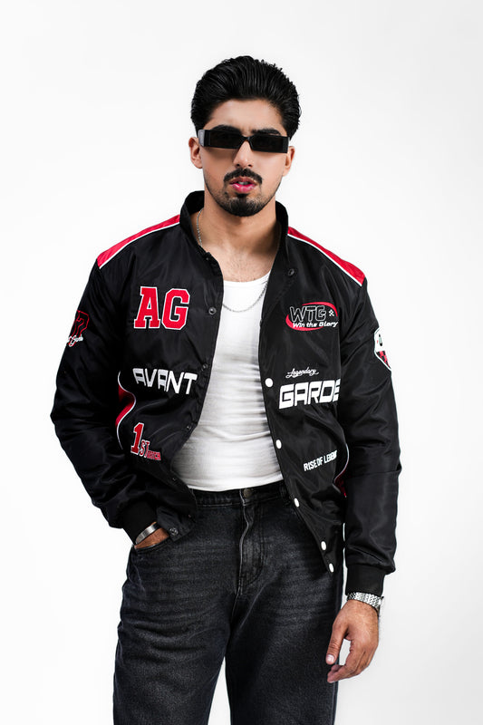 Racing Jacket - BLK/RED