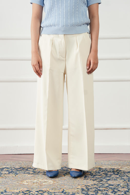 Straight Pleated Pant (WDP-01)