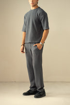 Ottoman Knit Textured T-Shirt (OST-03)