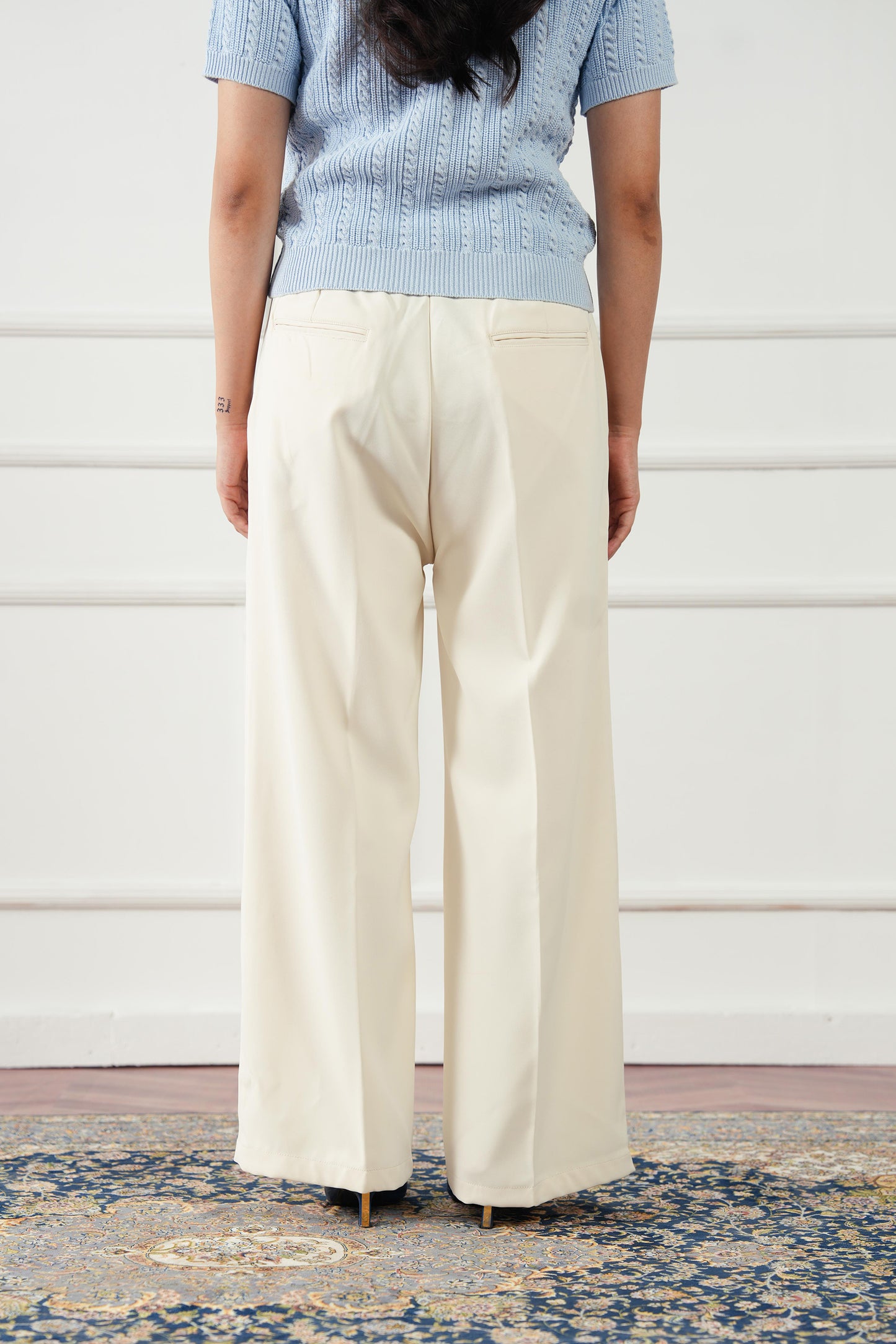 Straight Pleated Pant (WDP-01)